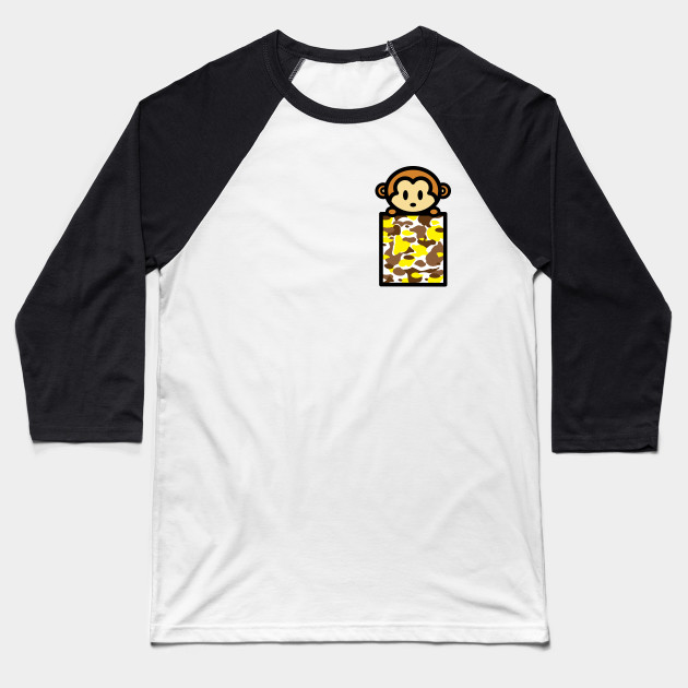 yellow camo baseball jersey
