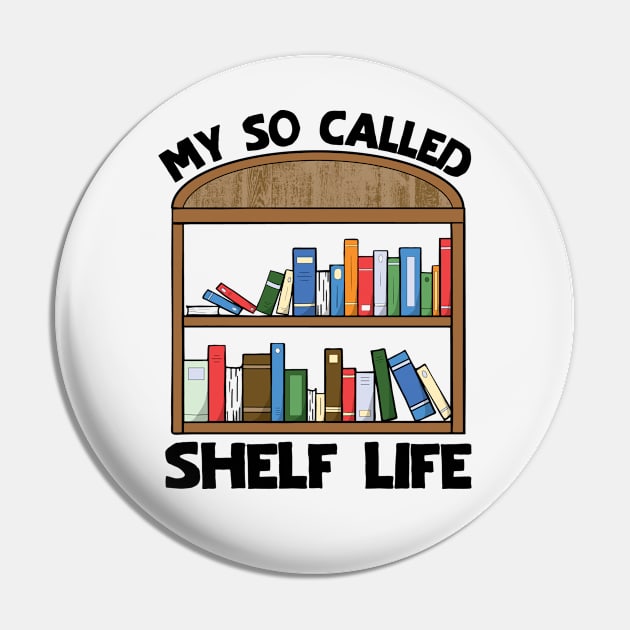 My So Called Shelf Life Bookcase Pin by Finji