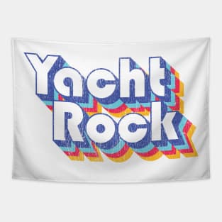 Psychedelic Fade Yacht Rock Party Boat Drinking design Tapestry