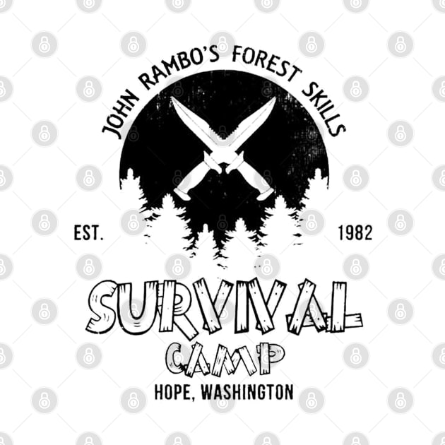 John Rambo Forest Skills Survival Camp First Blood by Angel arts