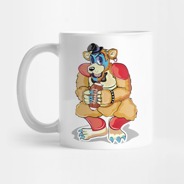 Glamrock Freddy fnaf Sb rugby - Glamrock - Pin