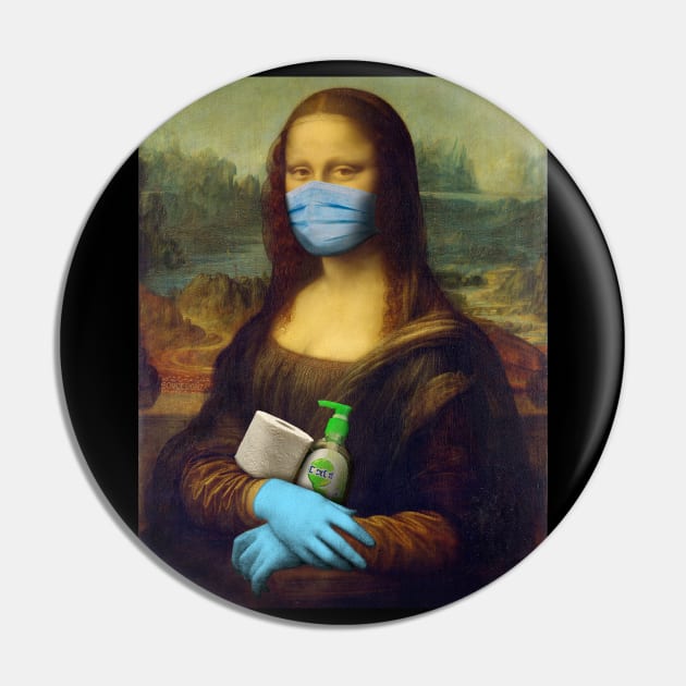 2020 Mona Lisa Pin by Bomdesignz