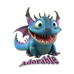 Cute Monster, "Adorable" T-Shirt