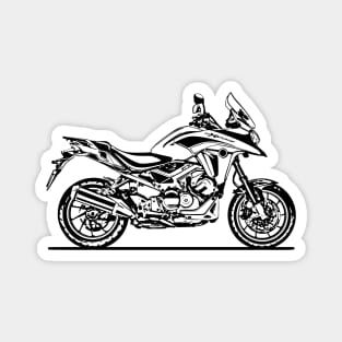 VFR800X Motorcycle Sketch Art Magnet