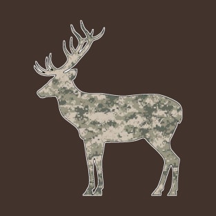 Camo Deer - 8 T-Shirt