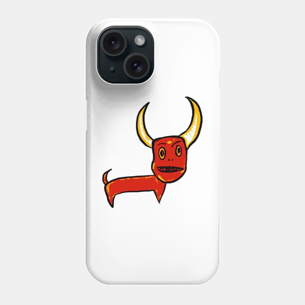 Devil's Dog Phone Case by Joker & Angel