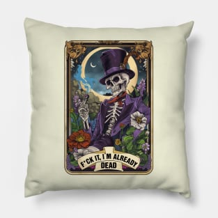 FUNNY TAROT DESIGNS Pillow