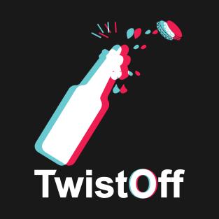 Twist Off Beer White T-Shirt