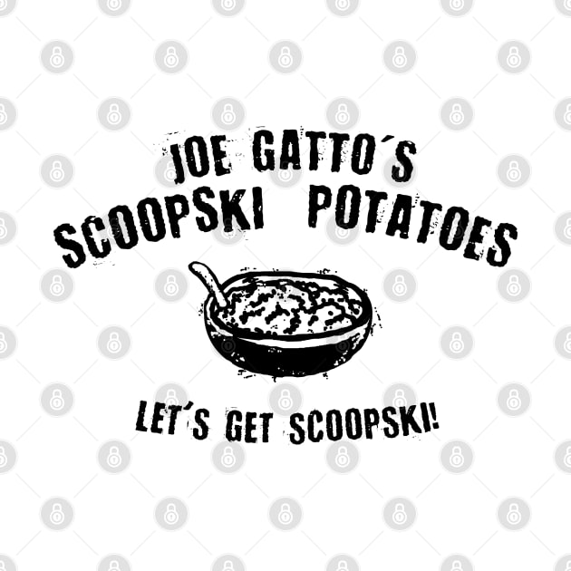 Scoopski Potatoes Black Text by RoserinArt