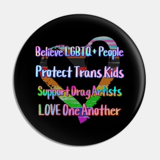 LOVE One Another Pin