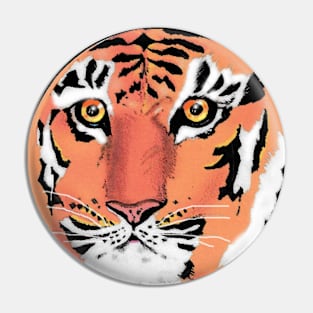 Tiger Staring At You Pin