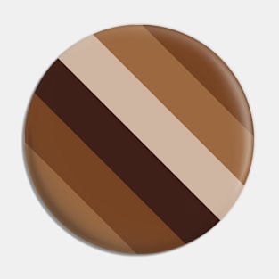 Earth Tones Geo Stripe Pin