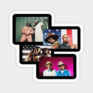 Outkast Collage Magnet