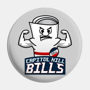 Capitol Hill Bills Pin