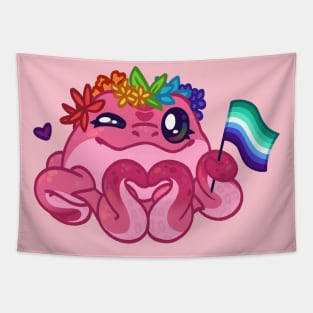 Pride Pretzel Gay Tapestry