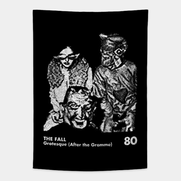 The Fall / Grotesque / Minimalist Graphic Artwork Design Tapestry by saudade