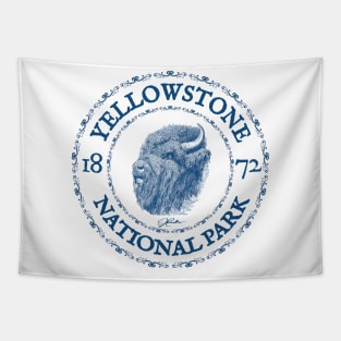 Yellowstone National Park, Tough Old Bison Tapestry