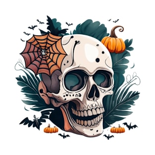 hallowen skull T-Shirt