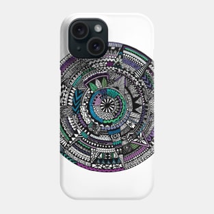 Asymmetry Blues Phone Case