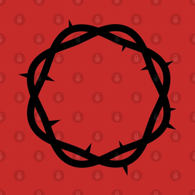 Jesus Crown of Thorns by Really Big Kid