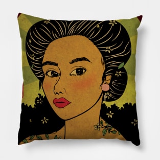 The Girl Named Gita Pillow