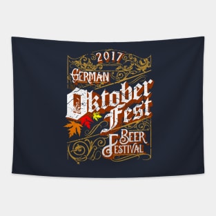 Vintage look Oktoberfest 2017 Tapestry