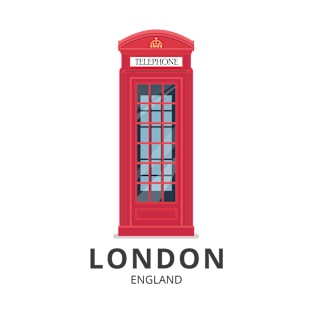 London England K6 Telephone T-Shirt