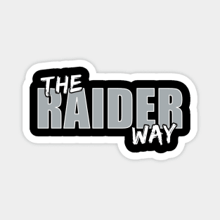 The Raider Way Magnet