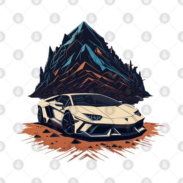 Lamborghini Aventador Classic Car by Cruise Dresses