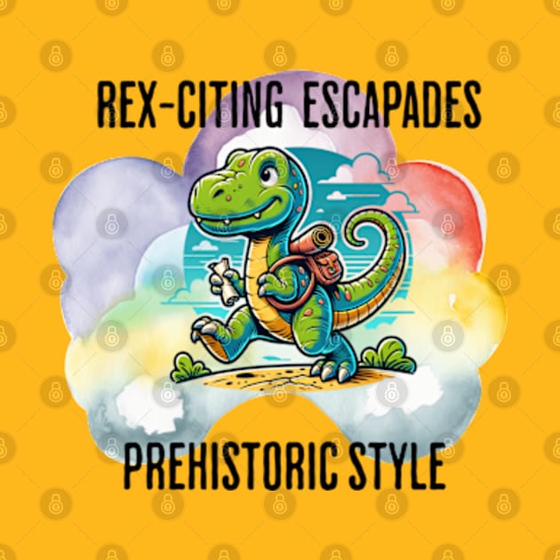 Rex-citing Escapades: Prehistoric Style by OurCelo