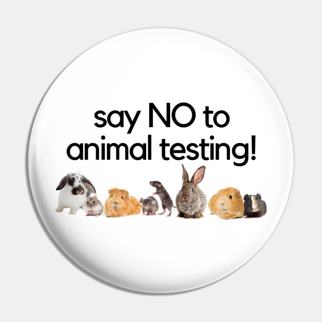 Say NO to animal testing! Pin by daisies&bunnies