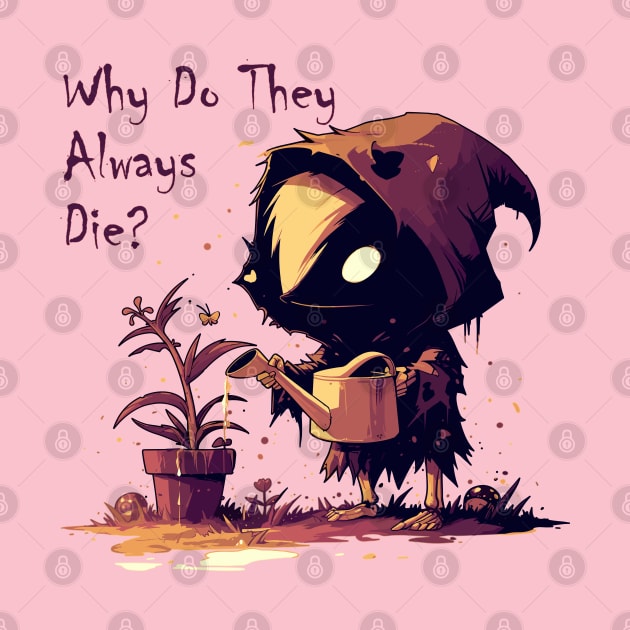 Skunk Reaper Gardening Misadventures: The Struggle to Keep Plants Alive by Myanko