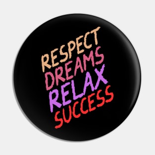 Motivational words Pin