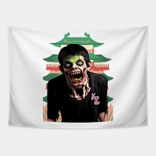 Korean Zombie Tapestry