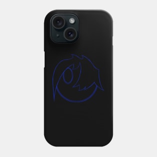 Braincave Face (Blue) Phone Case