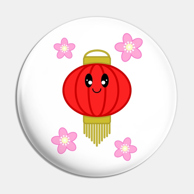 Cute Lantern with Sakura Flowers in White Background Pin by Kelly Gigi