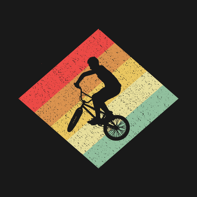 Retro Vintage 80s BMX Gift For BMX Riders by OceanRadar