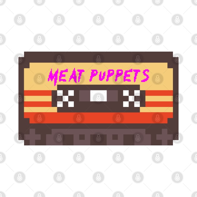 Meat Puppets 8bit cassette by terilittleberids