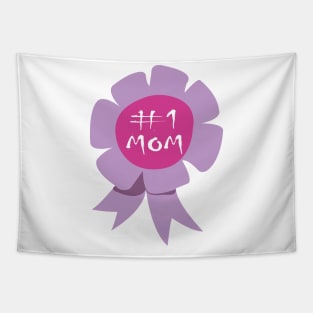 #1 mom Tapestry