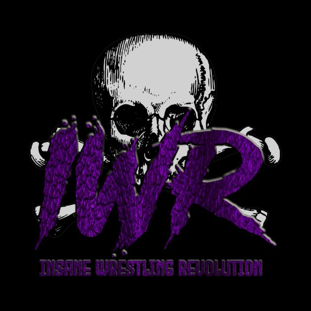 IWR purple logo skull tee by gpill22