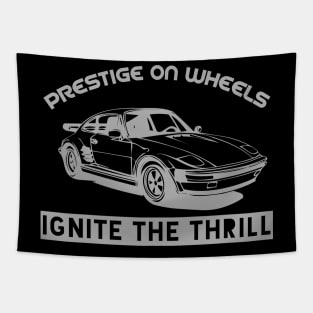 Thrill Seeker - Prestige on Wheels Car Tapestry