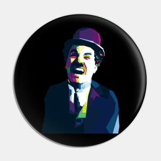 Charlie Chaplin Pin