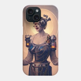 Steampunk lady Phone Case