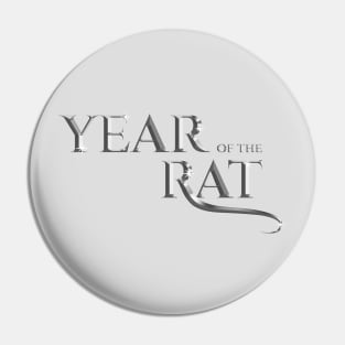 Year of the rat Pin