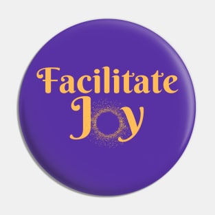 Facilitate Joy - The Castle Run Pin