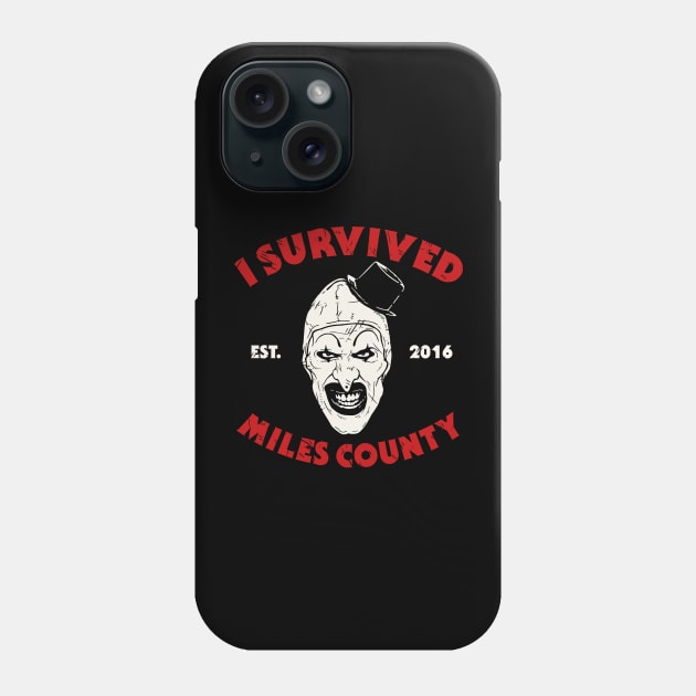 I survived miles county Phone Case by Melonseta