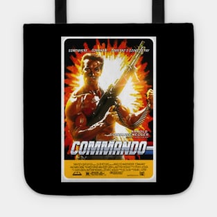 Commando alternate movie poster Tote