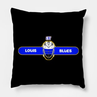 St louis blues helm Pillow