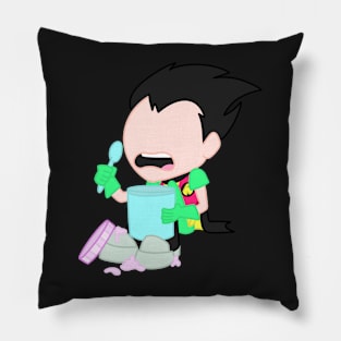 Sad Robin Pillow