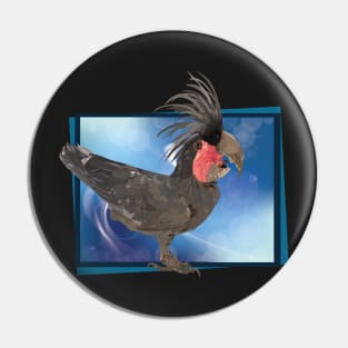 Mourning Cockatoo Pin